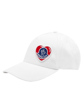 Moncler Heart Logo Baseball Cap 3B000-0U162-23-001
