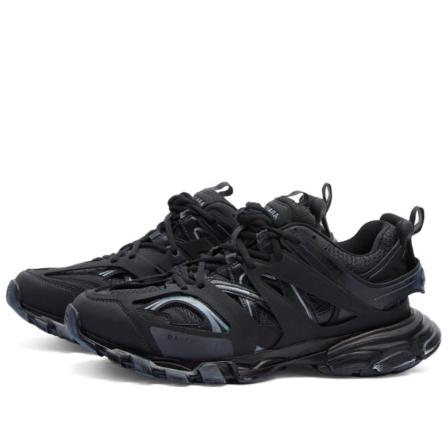 Men's Track Oversized Runner Sneakers in Faded Black, Size UK 10 | END. Clothing