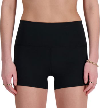 New Balance Sleek High Rise Short 3" ws41269-bk