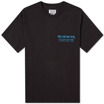 WACKO MARIA Blue Note Type 1 T-Shirt BLUENOTE-WM-TEE01-BLK