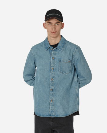 A.P.C. Vittorio Brodée Poitrine Overshirt COGWC-H02837 IAB