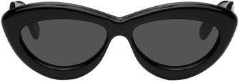 Loewe Black Cat-Eye Sunglasses LW40096IW5401A
