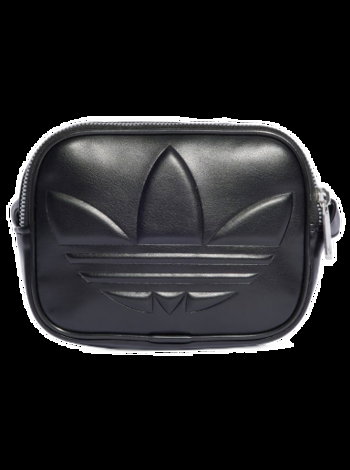 adidas Originals Polyurethane Embossed Trefoil Mini Airliner Bag IT7379