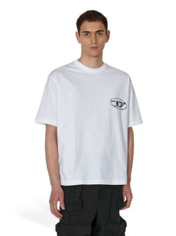Diesel Planet Logo Print T-Shirt A110790CATM 100