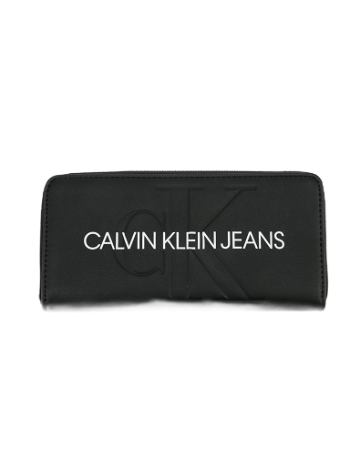 CALVIN KLEIN JEANS Zip Around Wallet K60K607634 BDS
