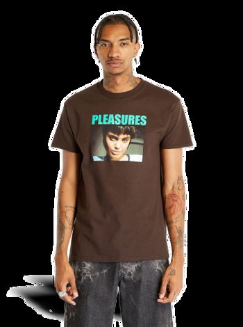 Pleasures Kate T-Shirt Brown P23F059 BROWN