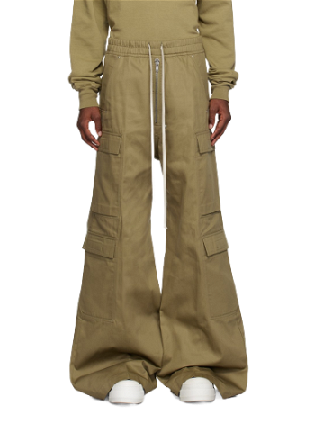 Rick Owens DRKSHDW Double Jumbo Belas Cargo Pants DU02C5398 TW