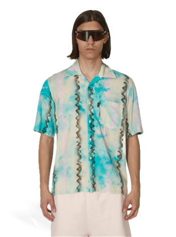 Aries Dune Hawaiian Shirt CTAR40105 ALB
