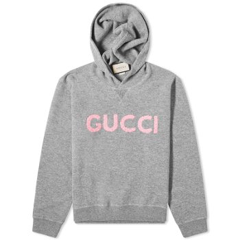 Gucci Intarsia Logo Knit Hoodie 770169-XKDRU-1122