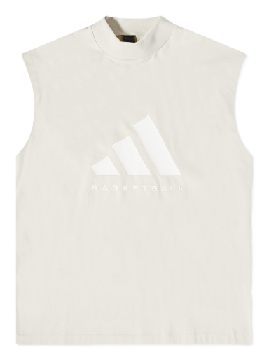 Basketball Sleeveless Logo Tee