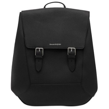 Alexander McQueen The Edge Leather Backpack 7743091AAPO-1000