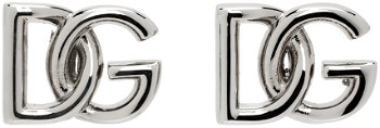 Dolce & Gabbana Silver 'DG' Earrings WEP5L2W1111
