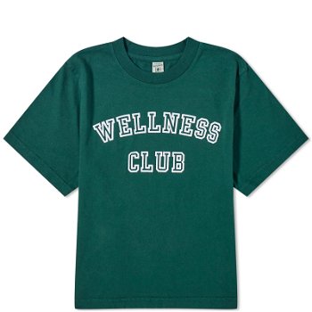 Sporty & Rich Wellness Club Cropped T-Shirt TS874FO