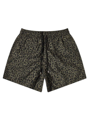 Palm Angels x Vilbrequin Leopard Print Swim Short PMFA008T22FAB0035510