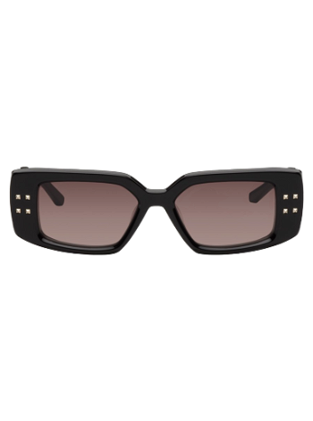 Valentino V Rectangular Frame Sunglasses VLS-108A-53
