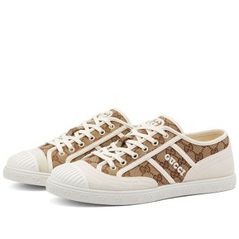 Gucci Men's Nyal Sneakers in White/Brown, Size UK 7 | END. Clothing 759055-FAC19-9756