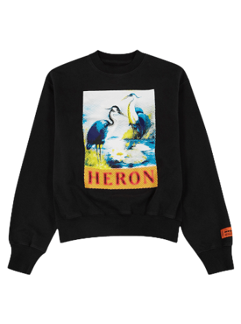 HERON PRESTON Halftone Heron Crewneck HMBA020F22JER0091046