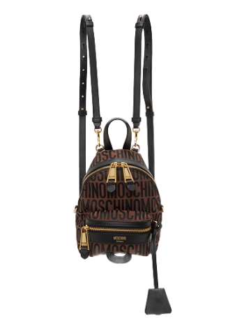 Moschino Brown All-Over Logo 7603 8268