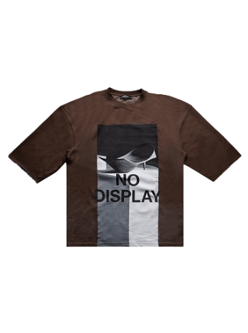 A-COLD-WALL* No Display Oversized T-Shirt ACWMW105 BROW