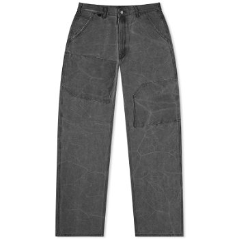 Acne Studios Palma Patch Canvas Work Pants "Carbon Grey" CK0101-AFH