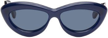 Loewe Blue Cat-Eye Sunglasses LW40096IW5490V 192337119972