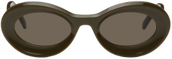 Loewe Khaki Loop Sunglasses LW40110U@5096E