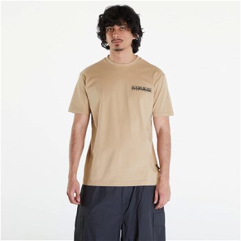 Napapijri Kotcho Short Sleeve T-Shirt Beige NP0A4HTVN1E1