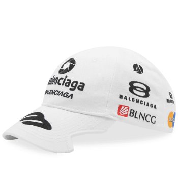 Balenciaga Logo Cap White 766858-410B2-9000