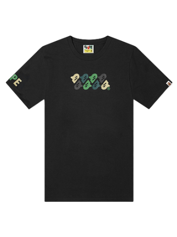 BAPE ABC Camo T-Shirt Black/Green 001TEJ301045M-BLKGRN