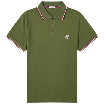 Moncler Men's Classic Logo Polo Green 8A703-00-84556-876