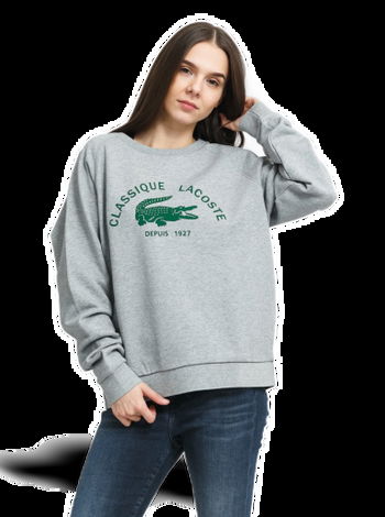 Lacoste Vintage Print Lightweight Cotton Fleece Sweatshirt SF0650 4JV