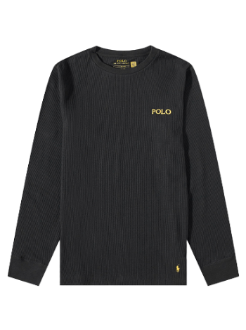 Polo by Ralph Lauren Long Sleeve Waffle Lounge Tee 714899615004