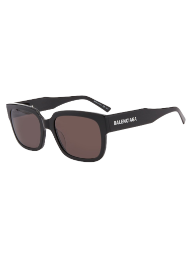 Flat Sunglasses Black/Grey