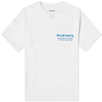 WACKO MARIA Blue Note Type 1 T-Shirt BLUENOTE-WM-TEE01-WHT