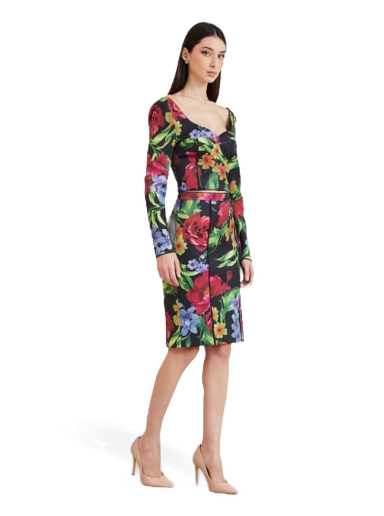 Marciano Floral Print Mini Skirt