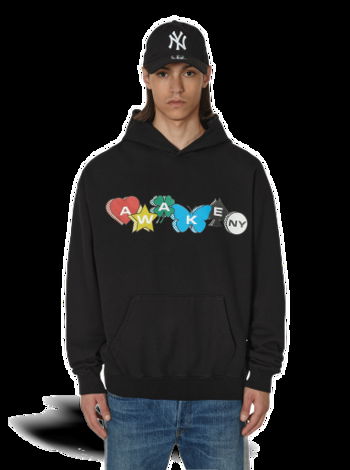 Awake NY Charm Logo Hoodie AWK-SP23-HD002  BLA