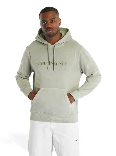 Hooded Duster Sweat UNISEX Yucca Garment Dyed