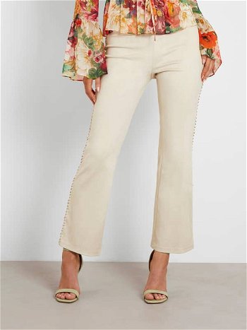 GUESS Faux Suede Flare Pant W4RB41WE0L0