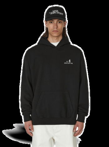 Awake NY Embroidered Logo Hoodie AWK-SP23-HD001  BLA