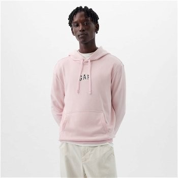 GAP French Terry Pullover Mini Logo Hoodie Light Peony 868455-01