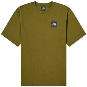 The North Face NSE Patch T-Shirt in Forest Olive NF0A87DAPIB1
