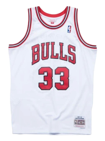 Mitchell & Ness Chicago Bulls Scottie Pippen Swingman Jersey SMJYAC18054-CBUWHIT97SPI