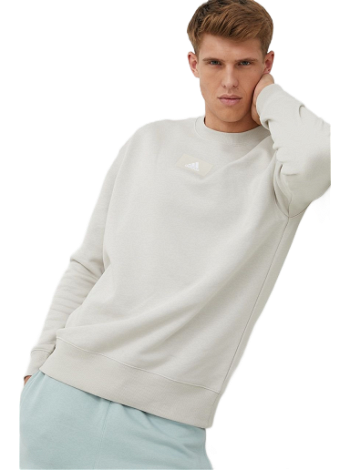 adidas Performance Essentials Feelvivid Cotton Fleece Drop Shoulder Sweatshirt HK0396