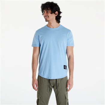 CALVIN KLEIN Cotton Badge T-Shirt Dusk Blue J30J323482 CEZ
