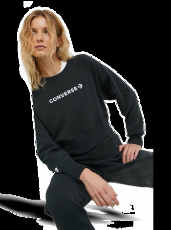 Converse Wordmark Fleece Crew Neck Sweatshirt 10023716.A01