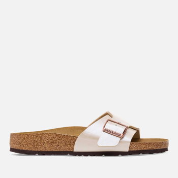 Birkenstock Women's Catalina Graceful Slim Fit Single Strap Sandals - Pearl White 1026631