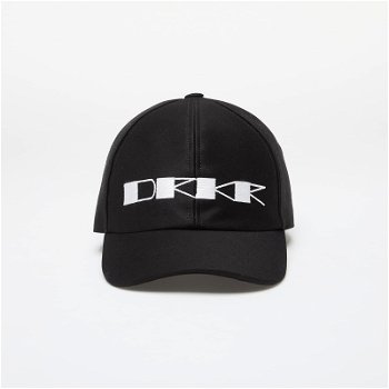 Rick Owens DRKSHDW Baseball Cap Black/ Milk DA01D1478 NDKEM5 0911