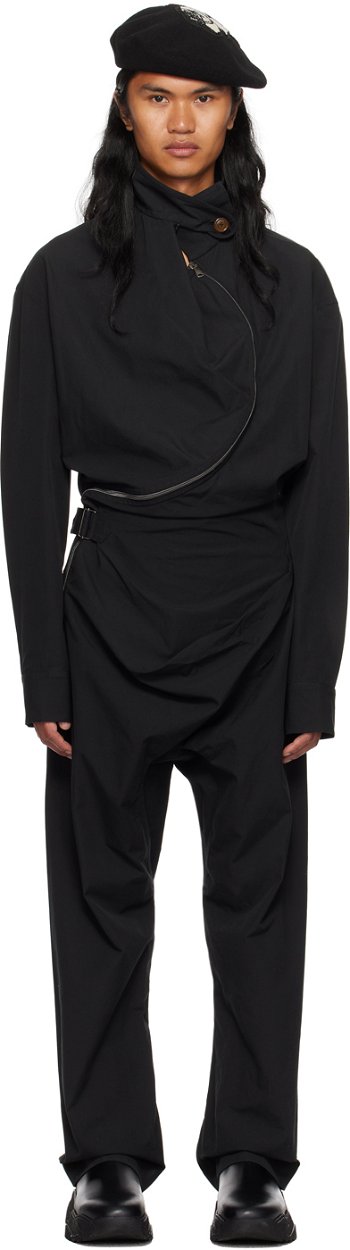 Vivienne Westwood Black Ming Jumpsuit 3A010016-W00M2-SW