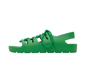 Bottega Veneta Jelly Sandals "Green" 692006 V11T0