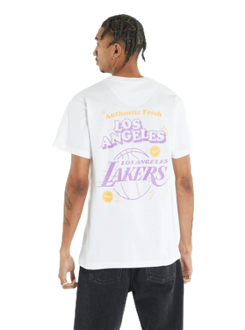 Mitchell & Ness NBA Merch Take Out Tee BMTRINTL1234-LALWHIT